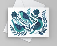 Image 2 of Folk Art Bird Greeting Cards
