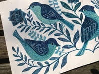 Image 4 of Folk Art Bird Greeting Cards