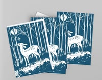 Image 1 of Winter Deer Card Set