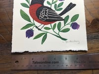 Image 4 of "Towhee" Original Painting with Gouache