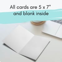 Image 3 of Cute Crow with Beanie Card, Set of Funny Winter Greeting Cards