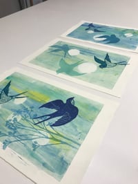 Image 3 of "Finding Home" Linocut Print 