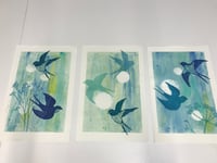 Image 4 of "Finding Home" Linocut Print 