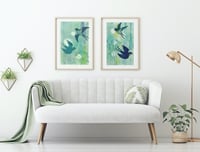 Image 5 of "Finding Home" Linocut Print 