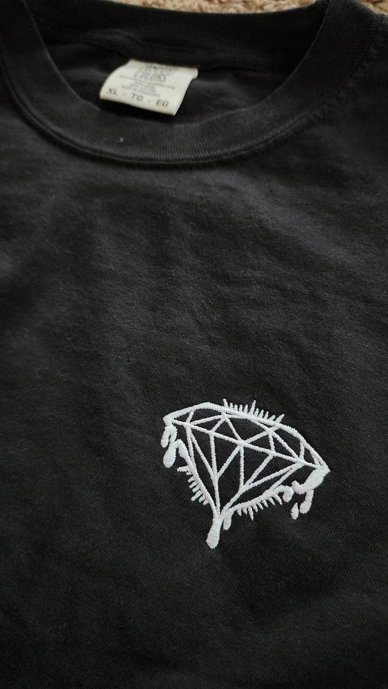 Image of Embroidered Long Sleeve Shirt | Comfort Colors