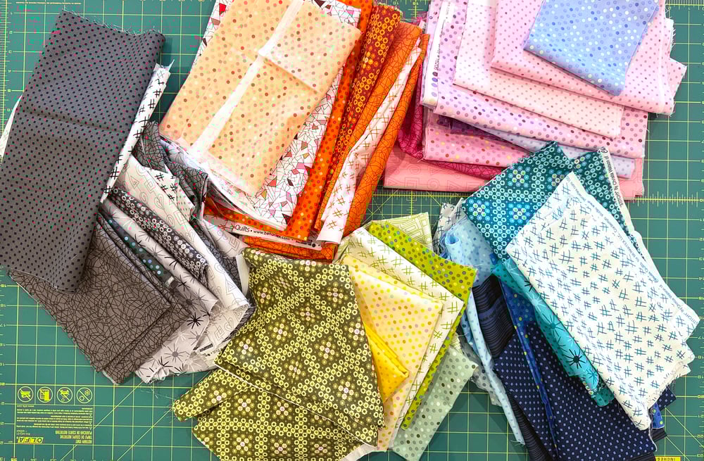 Scrap Bag - Approx 2 1/2 Yards - Choose Your Color