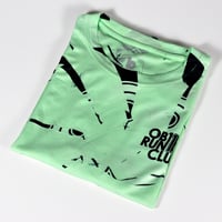 Image 3 of ob1 run club tie dye running tee