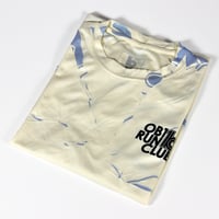 Image 4 of ob1 run club tie dye running tee