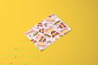 Image 2 of In-N-Out Burger Print | In-N-Out Pattern | Burger Chain