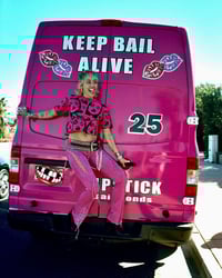 Image 4 of Y2K Suki Pink Pants | 2 Fast 2 Furious