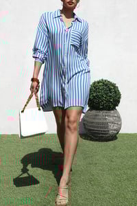Image 5 of Button Down Shirt Mini Dress