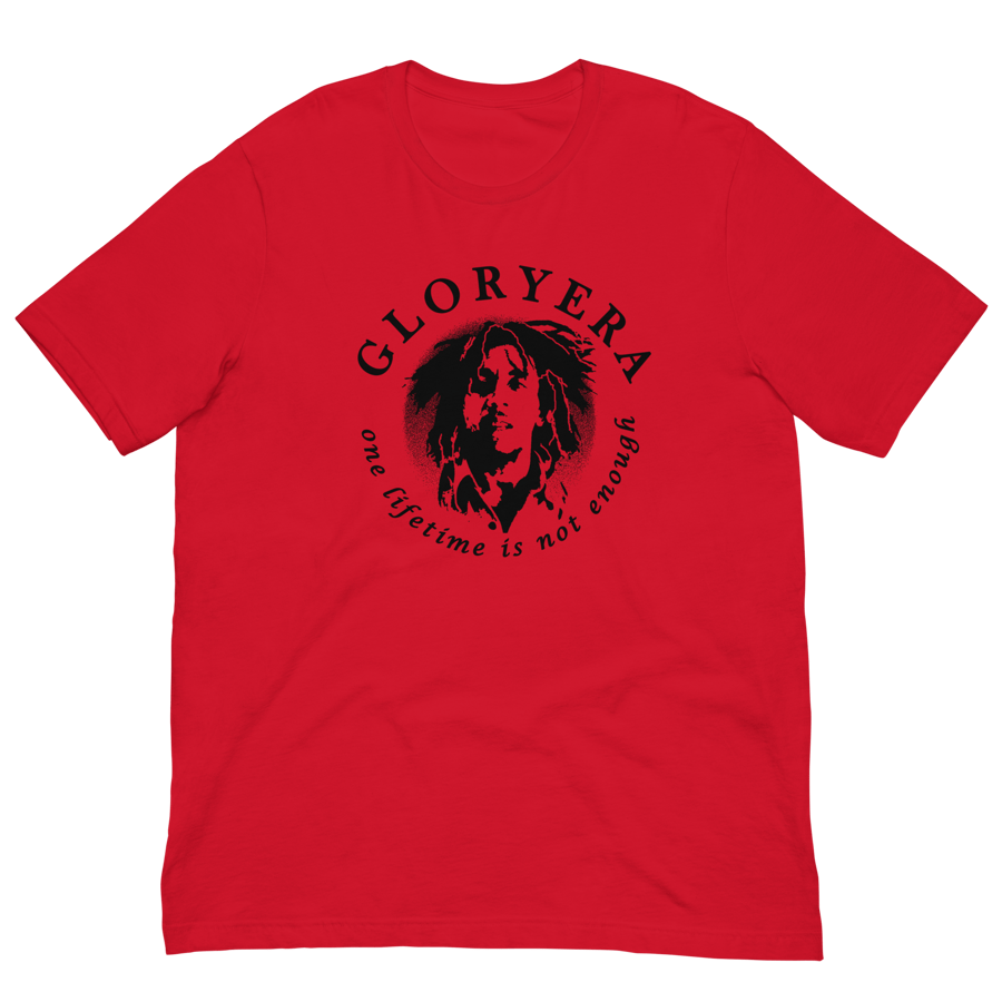 Image of GLORYERA® ONE LIFETIME TEE (RED/BLACK)