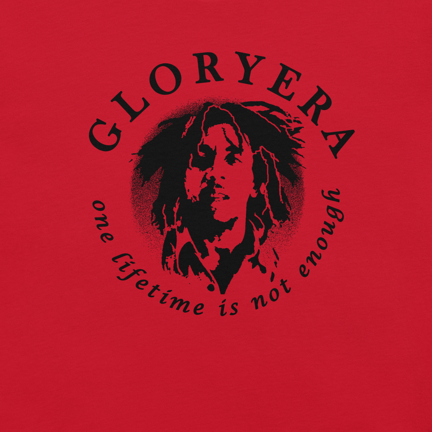 Image of GLORYERA® ONE LIFETIME TEE (RED/BLACK)