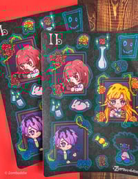 Image 1 of Ib Game Sticker Sheet