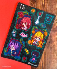 Image 2 of Ib Game Sticker Sheet