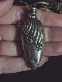 Image 3 of Sterling silver chatelaine bottle 