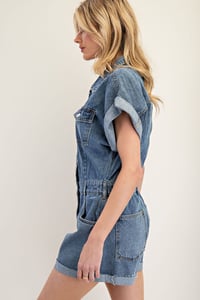 Image 5 of Denim Romper