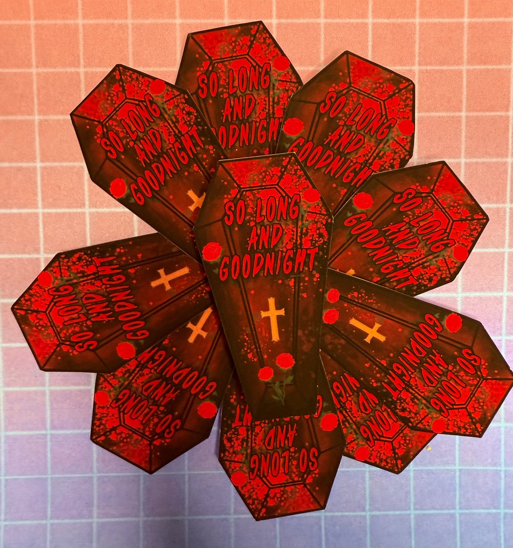 Image of My Chemical Romance water resistant sticker