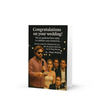 Image 2 of It's always Thailand - Wedding Greeting card