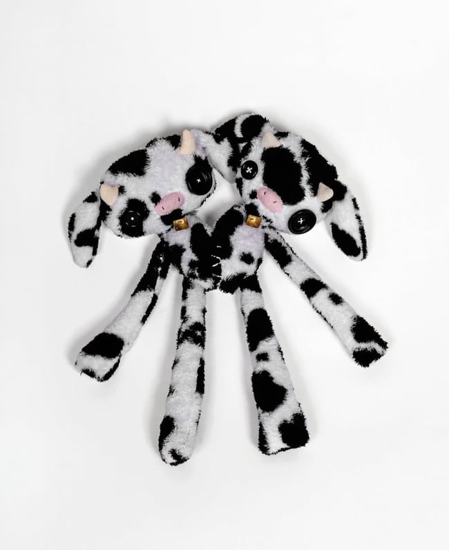 Conjoined baby cows