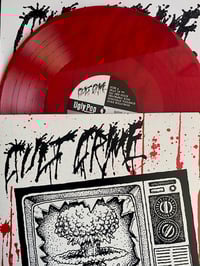 CULT CRIME - Cult Crime 12" RED VINYL -  FIVE COPIES