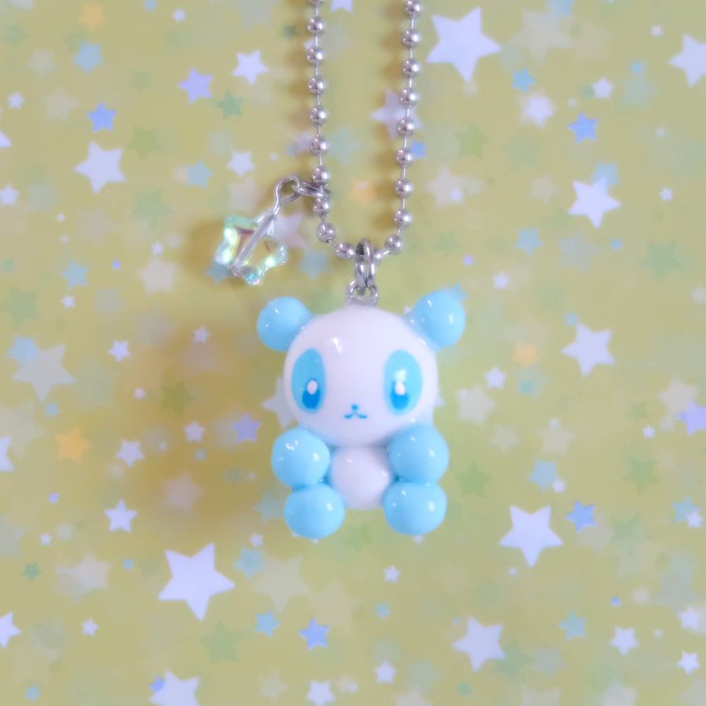 Candy Soda Panda Keychain: Ramune