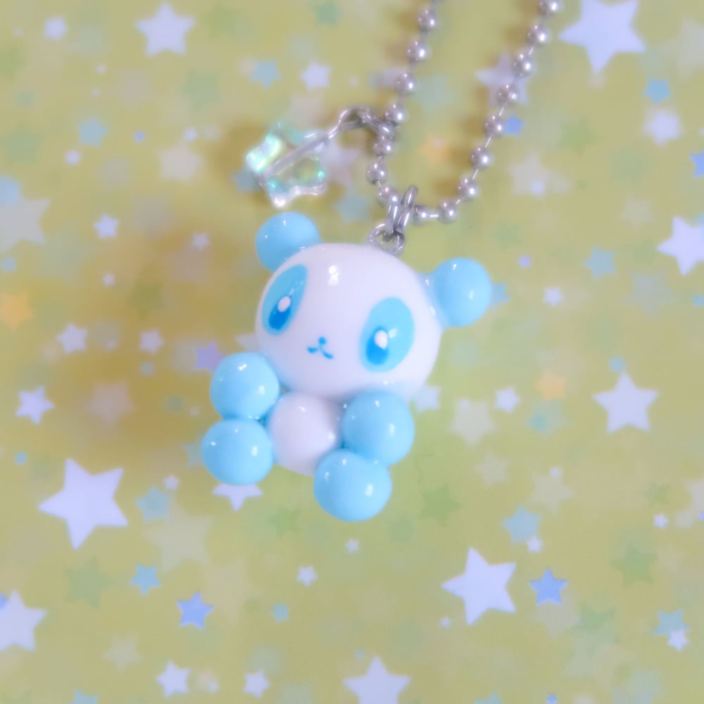 Candy Soda Panda Keychain: Ramune