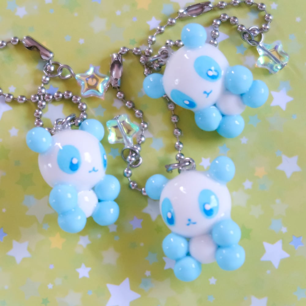 Candy Soda Panda Keychain: Ramune