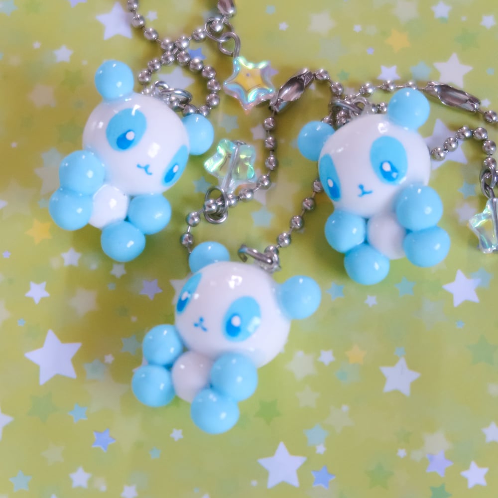 Candy Soda Panda Keychain: Ramune