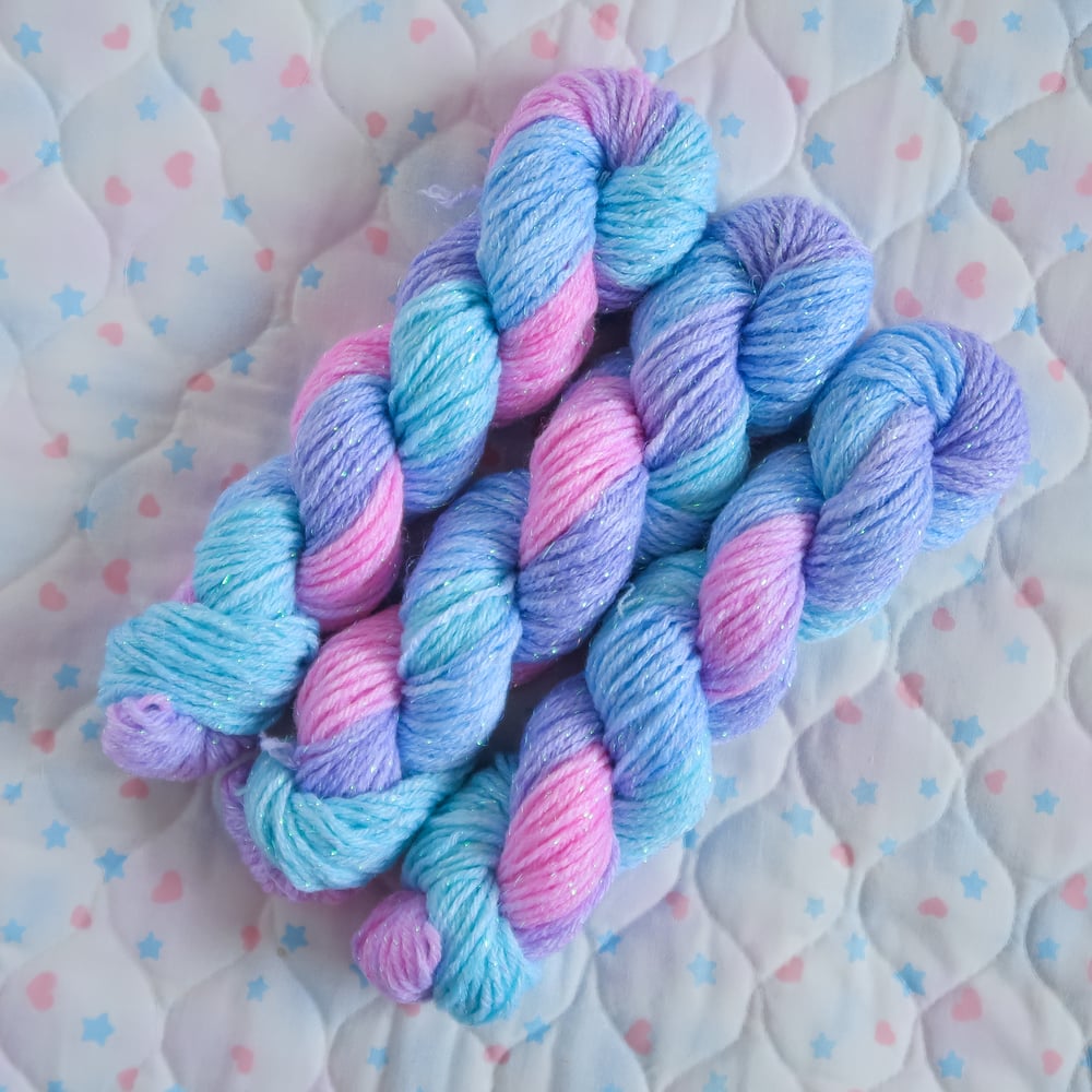 Iridescent Yarn: Rainbow Fish