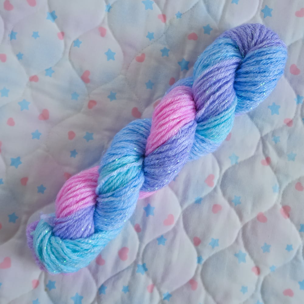 Iridescent Yarn: Rainbow Fish