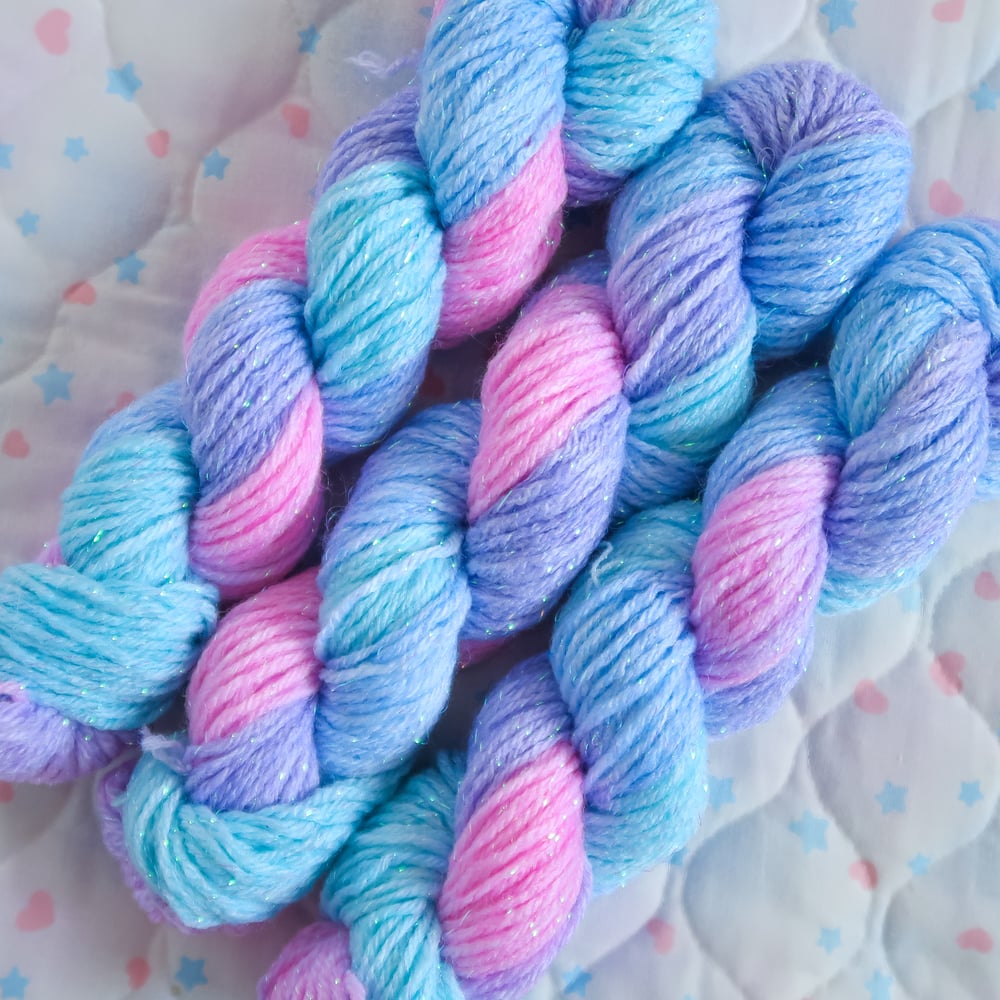 Iridescent Yarn: Rainbow Fish