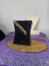 Image 2 of The Black Collection-Concave Black Seaglass Vase