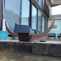 Image 1 of Abstract Walnut Longhorn