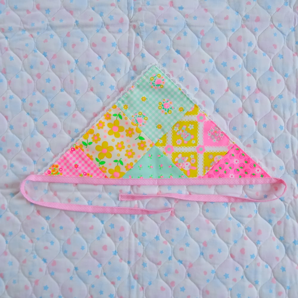 Quilted Bandana: 08
