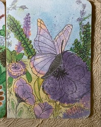Image 2 of Butterfly cards- 4 cards