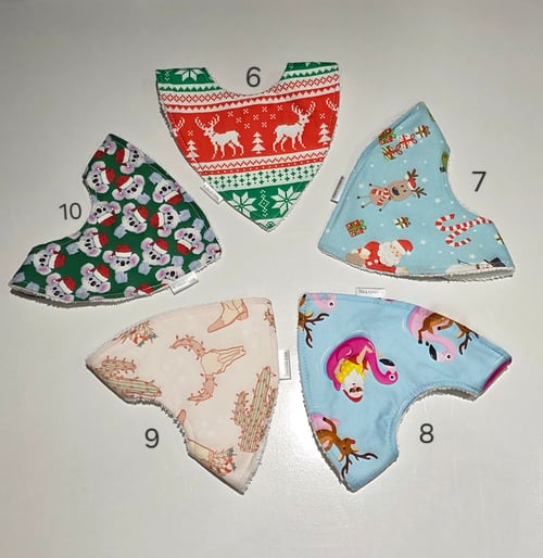 Image of Christmas bibs