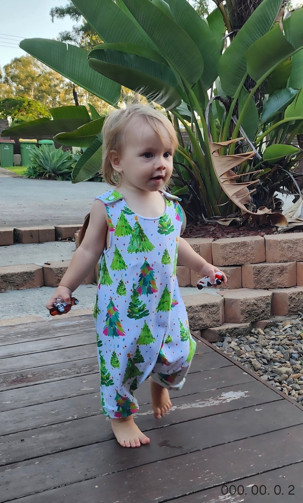 Image of Christmas rompers