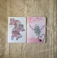 Image 1 of Kitty Love- 2 card set