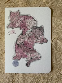 Image 2 of Kitty Love- 2 card set