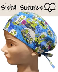 Image 2 of The Simpsons Scrub Hats