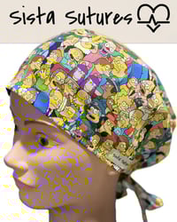 Image 3 of The Simpsons Scrub Hats