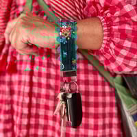 Image 2 of Wristlet Key Fob - Corduroy Collection