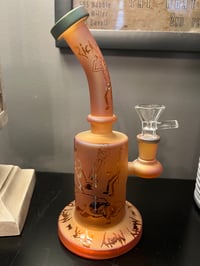 Image 5 of Rick & Morty Electro Plated Frosted Bong