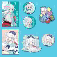 San Salie Stickers & Prints