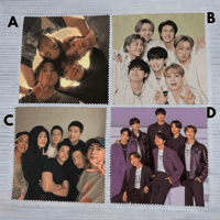 Image 2 of Bangtan Eyeglass Microfiber Cloths Group and Individual Members – Made to Order