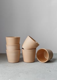 SECOND: Pink coffee cup