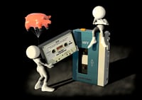 Image 1 of Wish You Were Here (Blank C90's Edition)