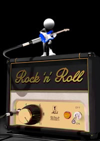 Image 1 of Rock 'n' Roll (Blue)
