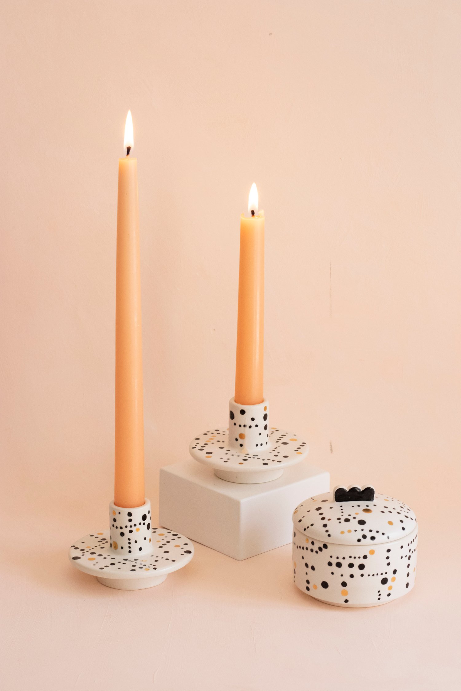 Image of Castiçais Constelações - Set of Two